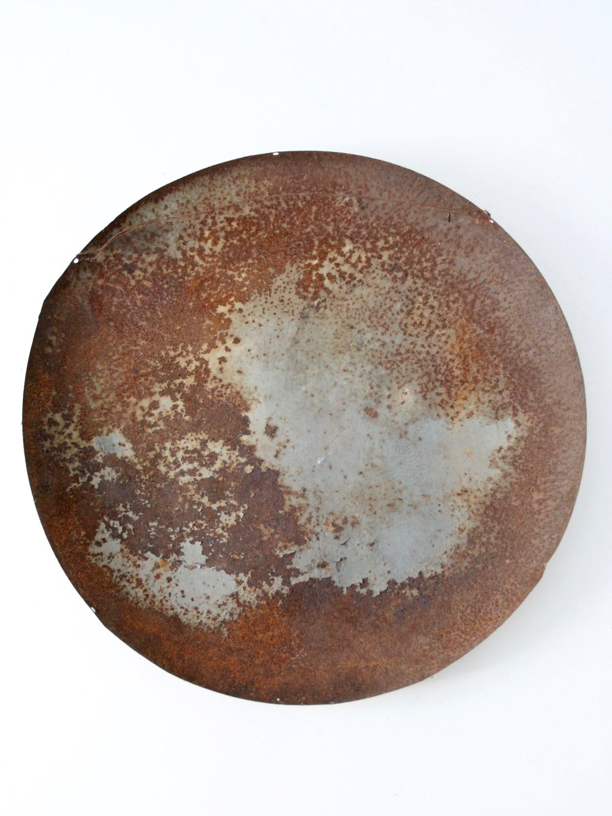 vintage Coca-Cola white button sign