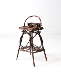 antique Adirondack twig table