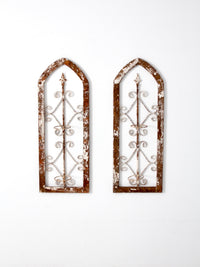 antique architectural garden panels