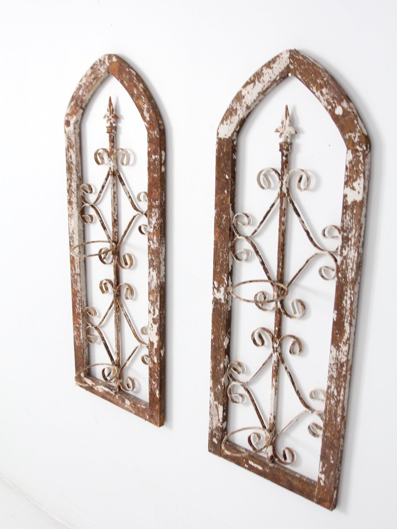 antique architectural garden panels