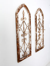 antique architectural garden panels