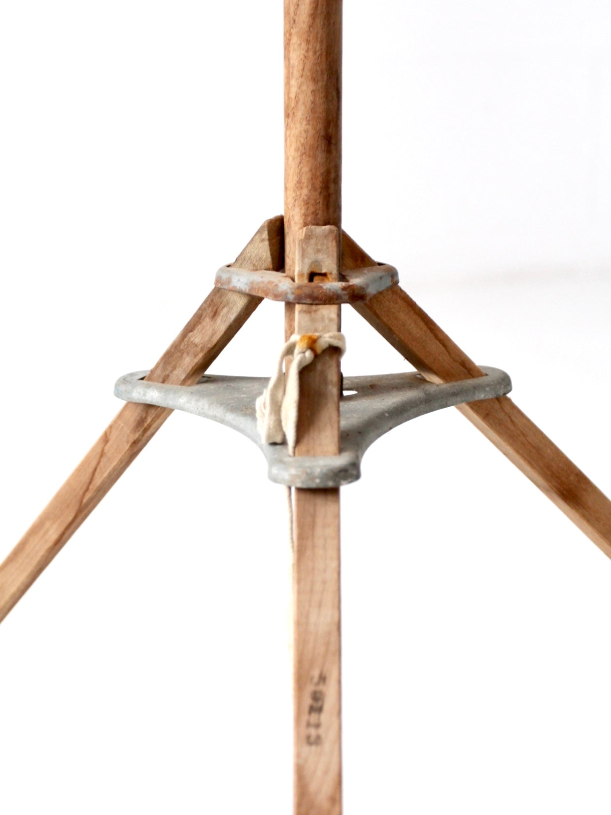 antique folding drying rack