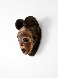 vintage African Punu tribal mask