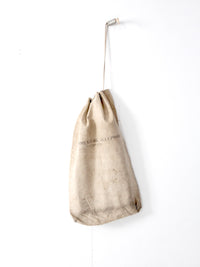antique Northwestern Telephone Company canvas bag