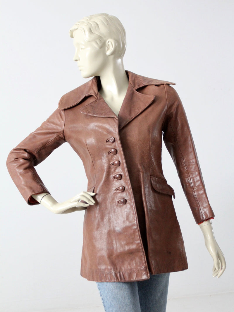 vintage 70s North Beach Leather Company jacket