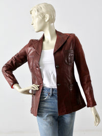 vintage Crae Carlyle leather jacket