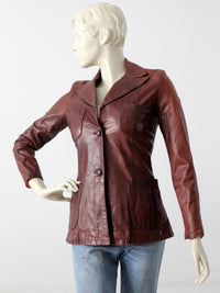 vintage Crae Carlyle leather jacket