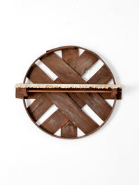 vintage farmhouse wall shelf