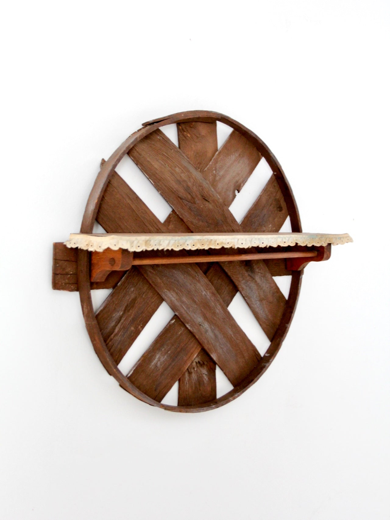 vintage farmhouse wall shelf