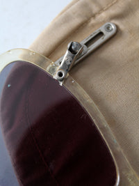 vintage Clearasite kid's hat with attached sunglasses