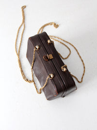 vintage 60s frame top bag