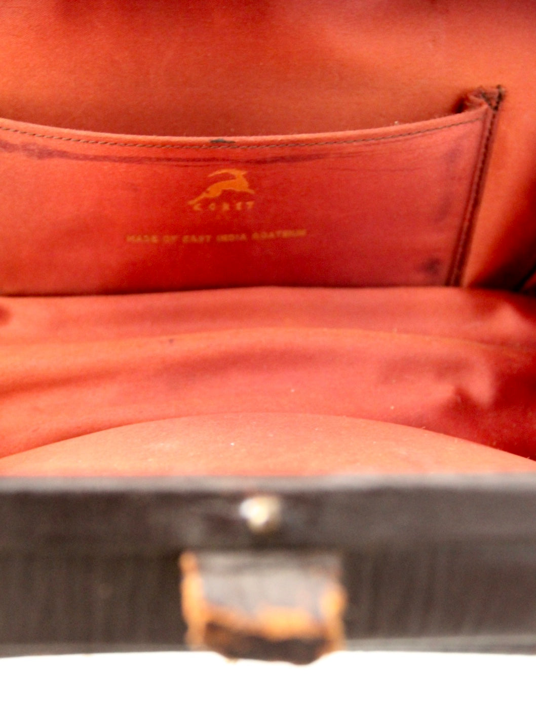 vintage 60s Koret leather crossbody bag