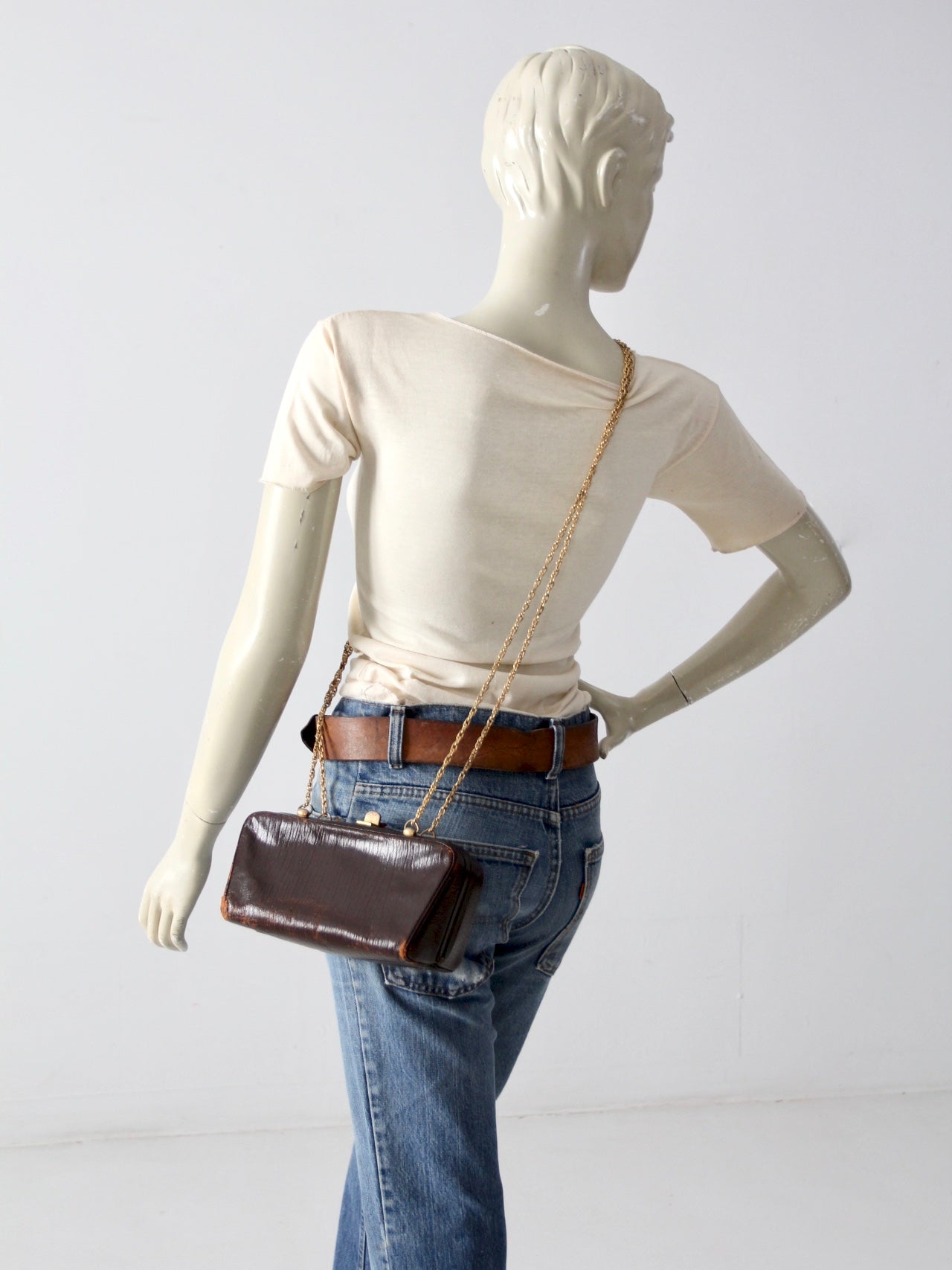 vintage 60s crossbody bag