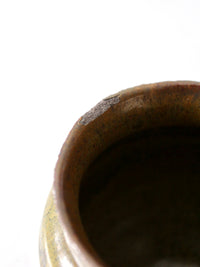 mid-century studio pottery vase