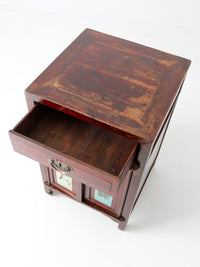 vintage Chinese nightstand