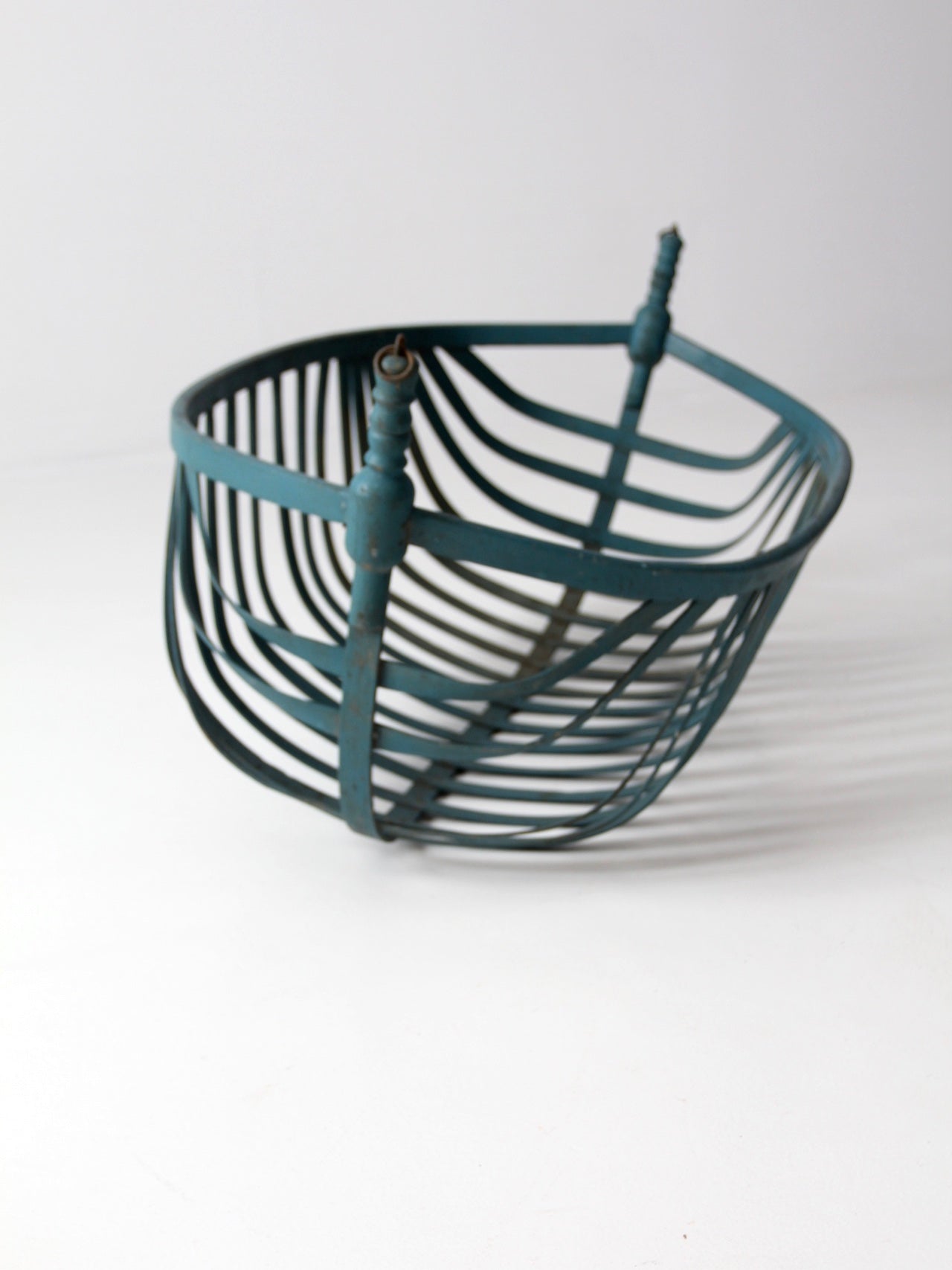 antique bentwood bassinet basket