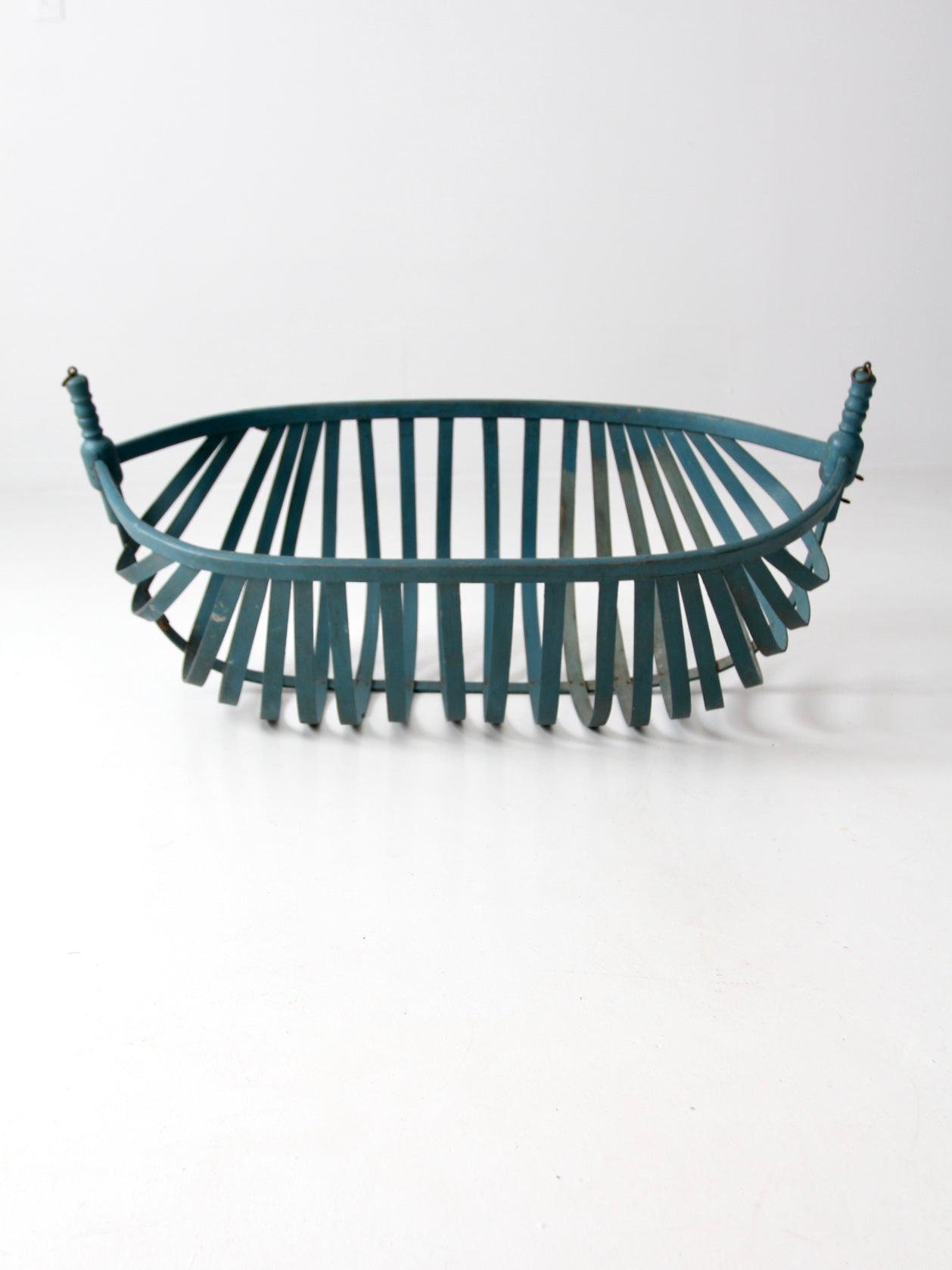 antique bentwood bassinet basket