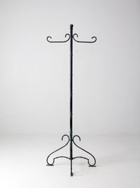 vintage metal coat rack