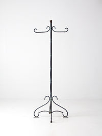 vintage metal coat rack