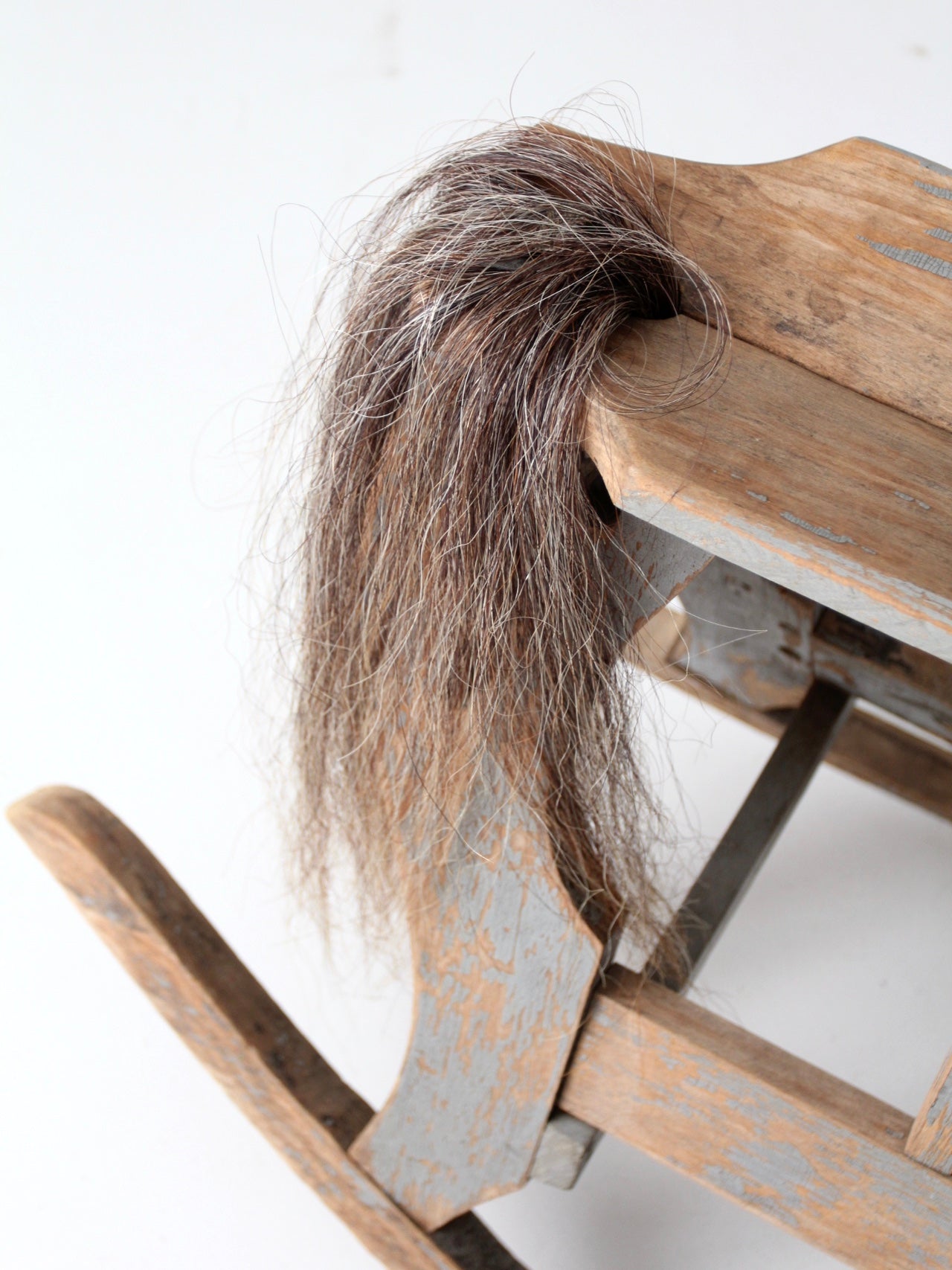 antique toy rocking horse