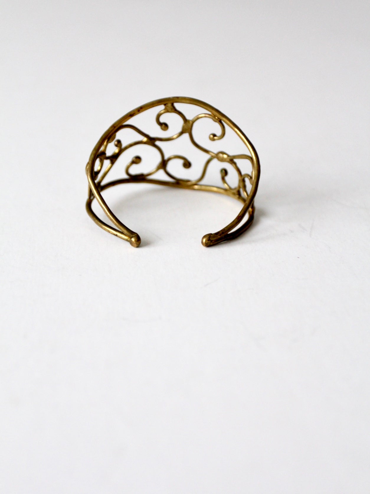 vintage brutalist cuff