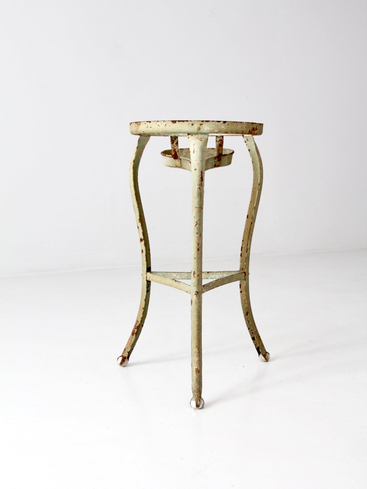 antique claw foot iron stand