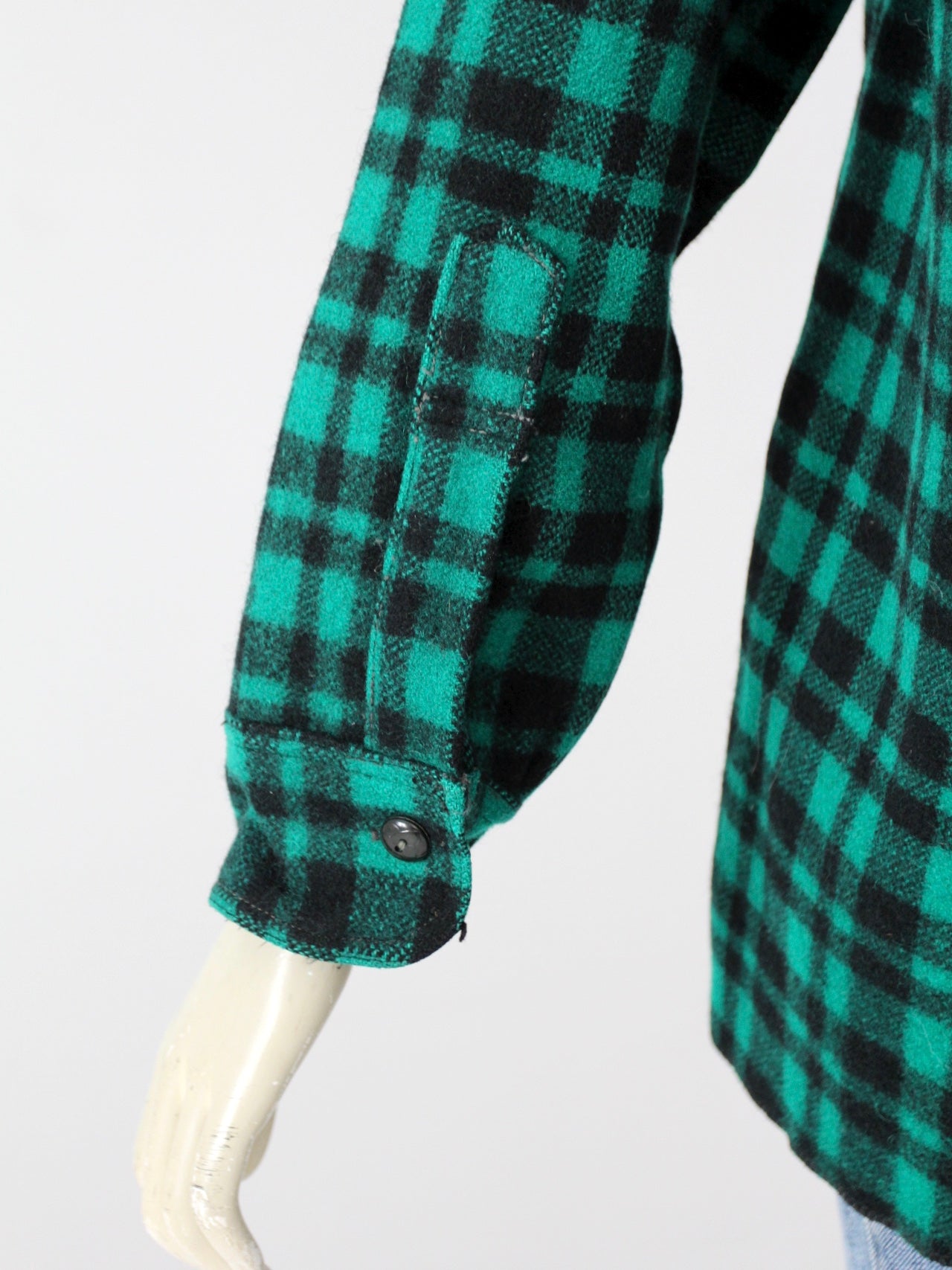 vintage 50s GWG wool plaid shirt