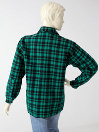 vintage 50s GWG wool plaid shirt