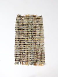 vintage rag rug