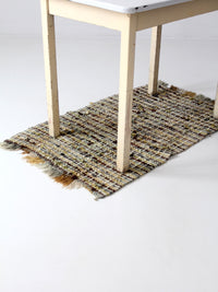 vintage rag rug