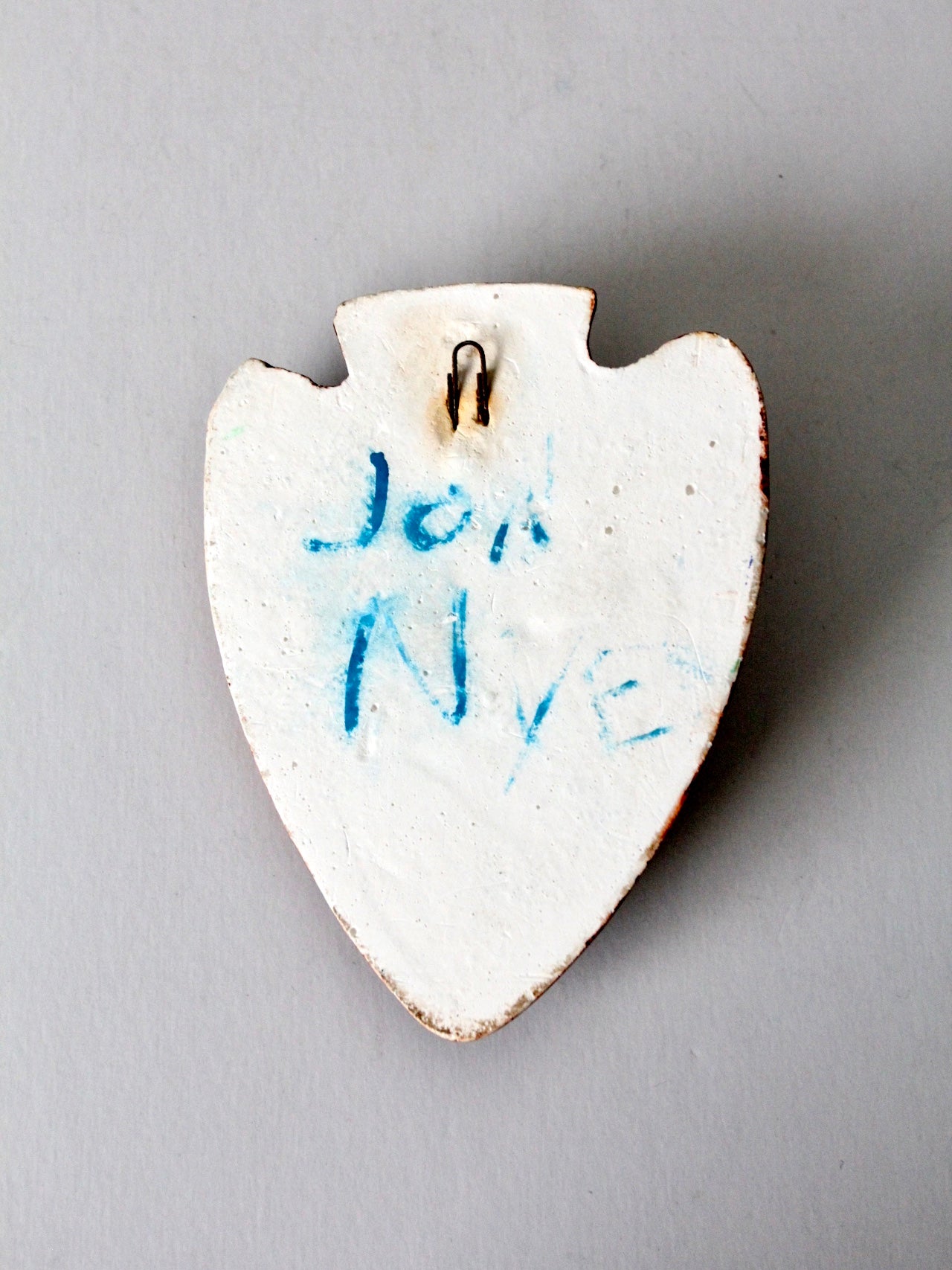 vintage chalkware Indian chief wall hanging