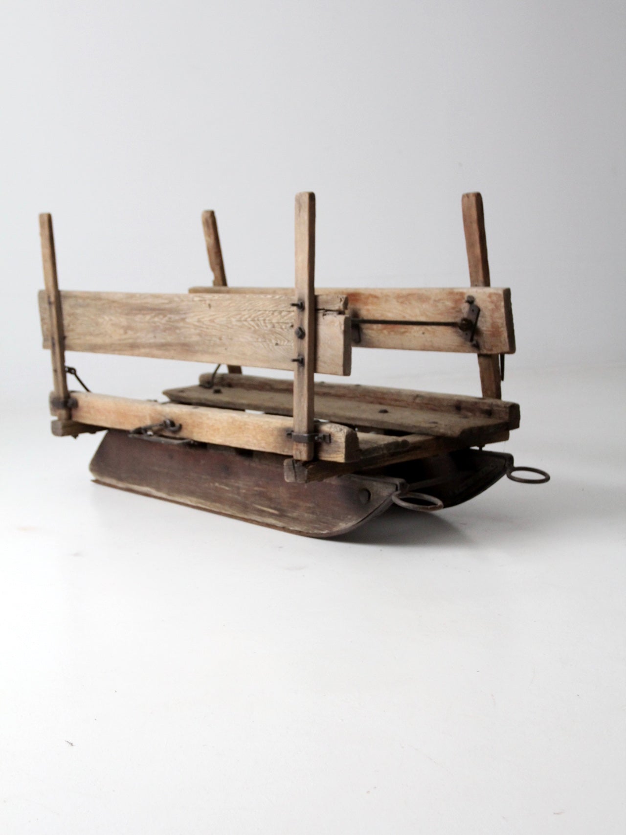 antique primitive farm sled