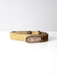 vintage Klein-Buhrke lineman belt