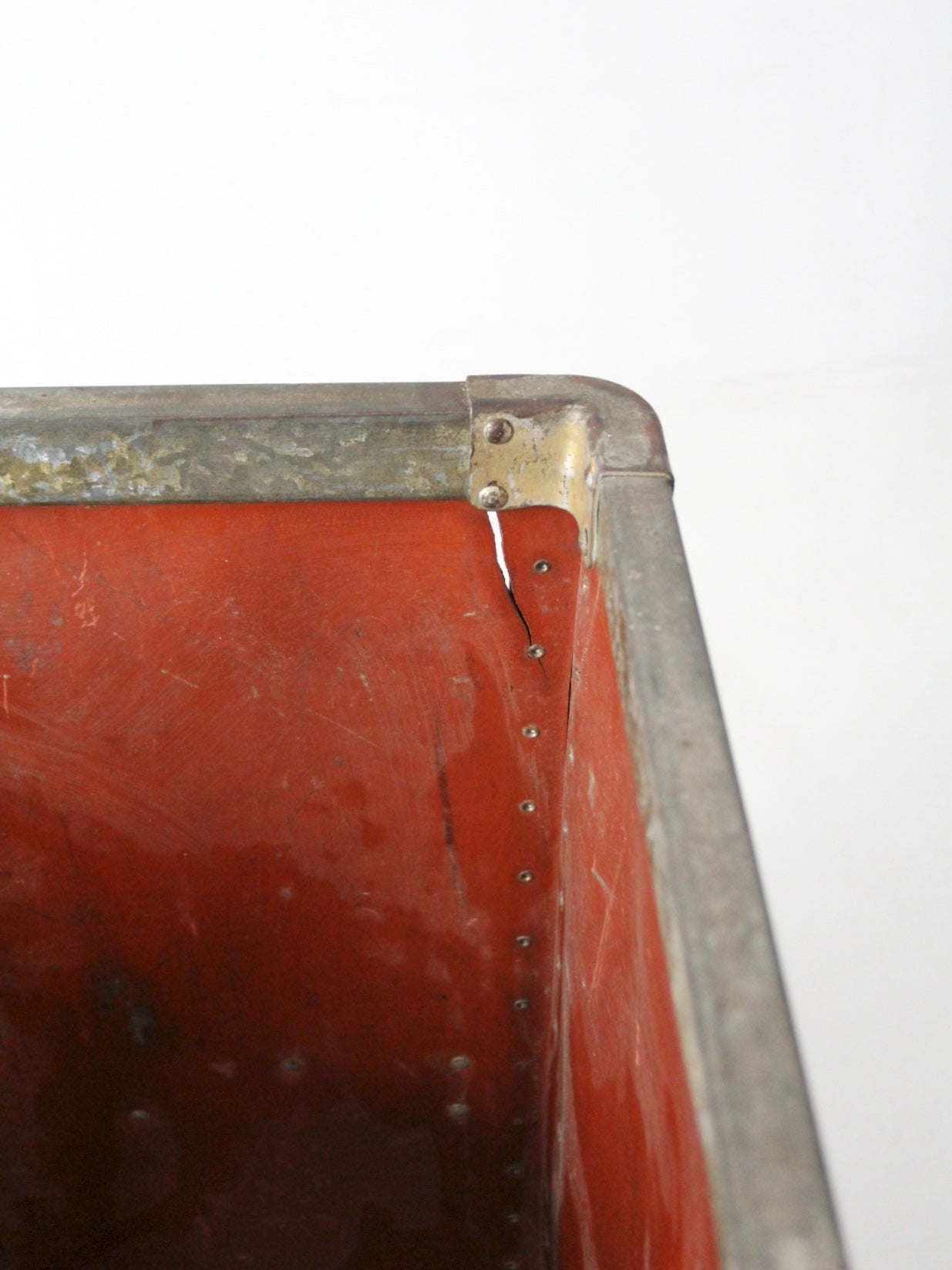 vintage industrial rolling cart