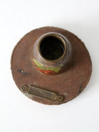 vintage match strike and holder