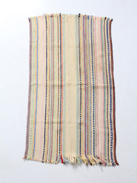 vintage stripe throw rug, 41 x 24