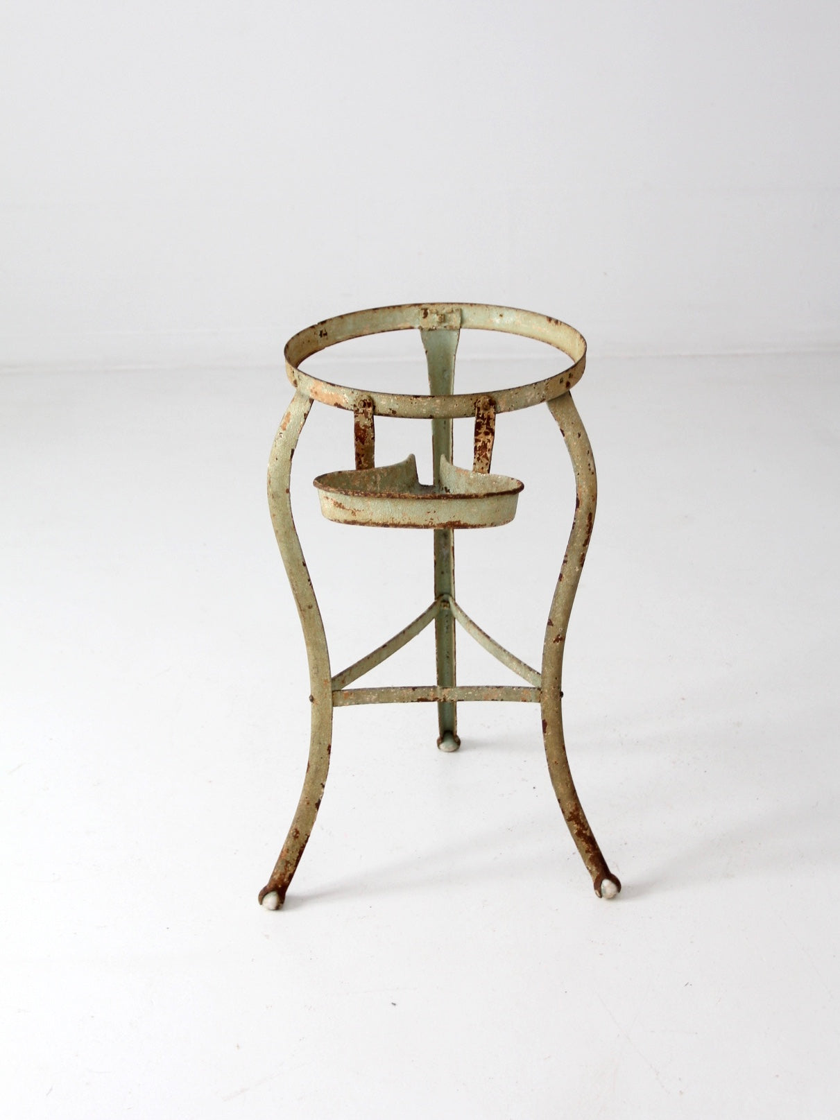 antique claw foot iron stand