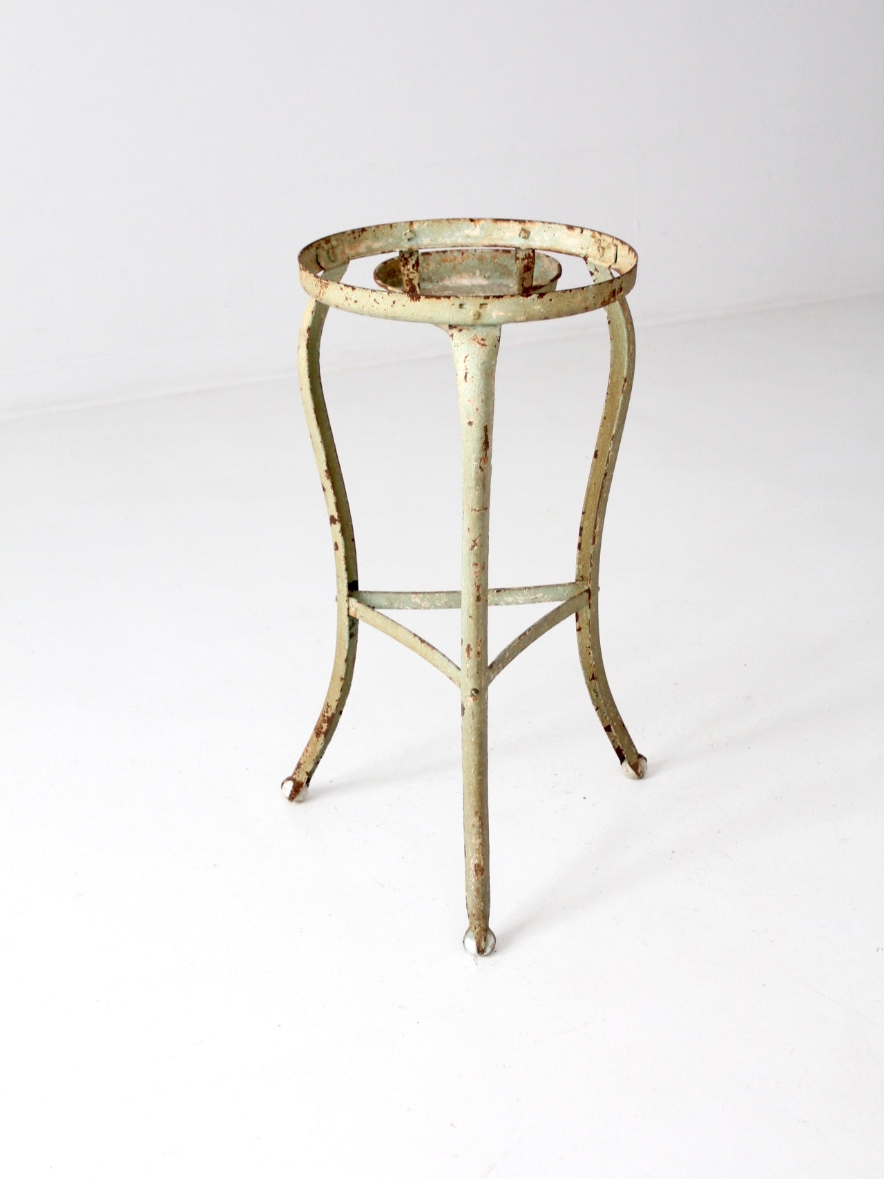 antique claw foot iron stand