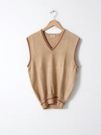 vintage Saks Fifth Avenue cashmere vest
