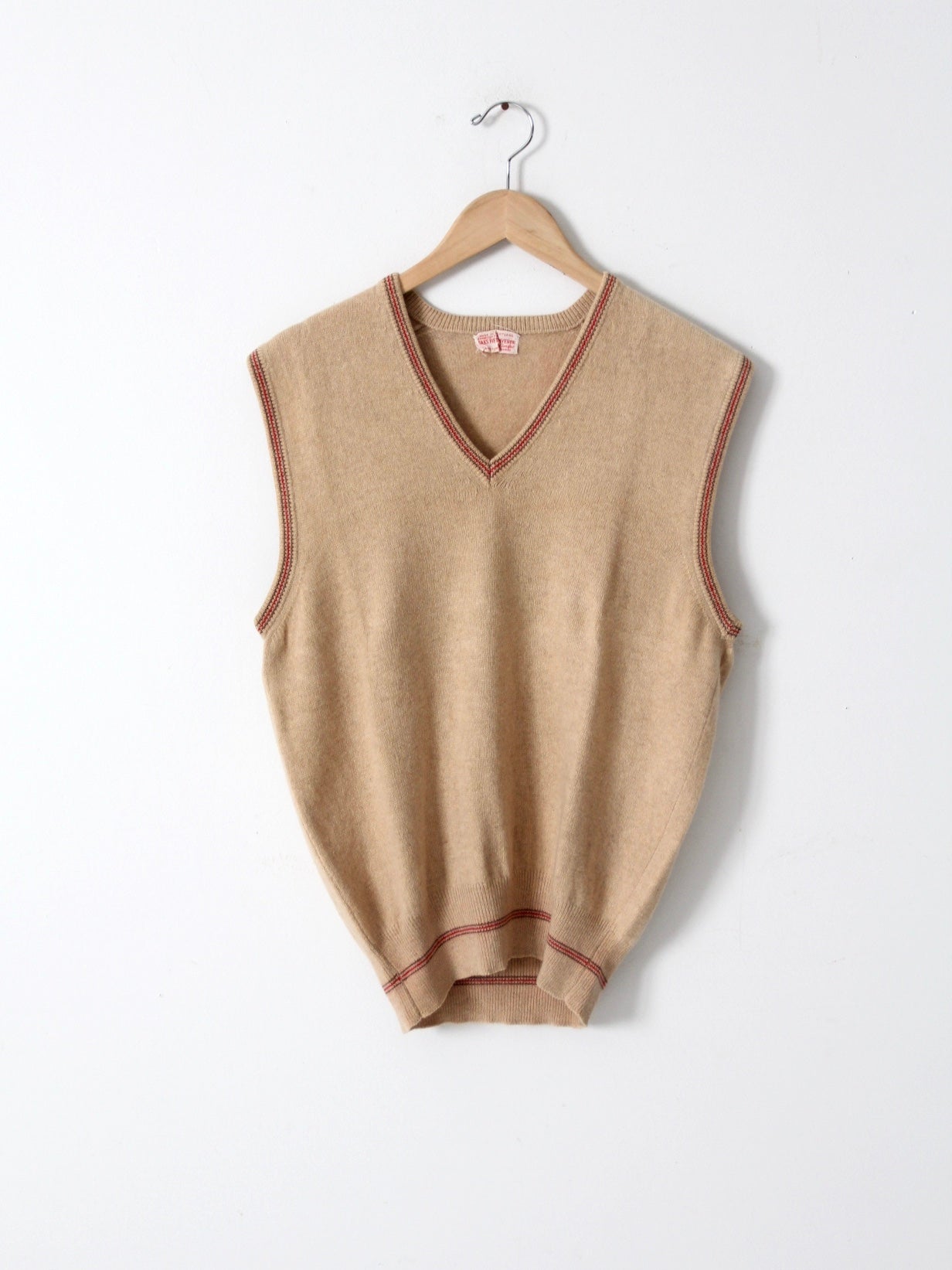 vintage Saks Fifth Avenue cashmere vest
