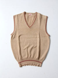 vintage Saks Fifth Avenue cashmere vest