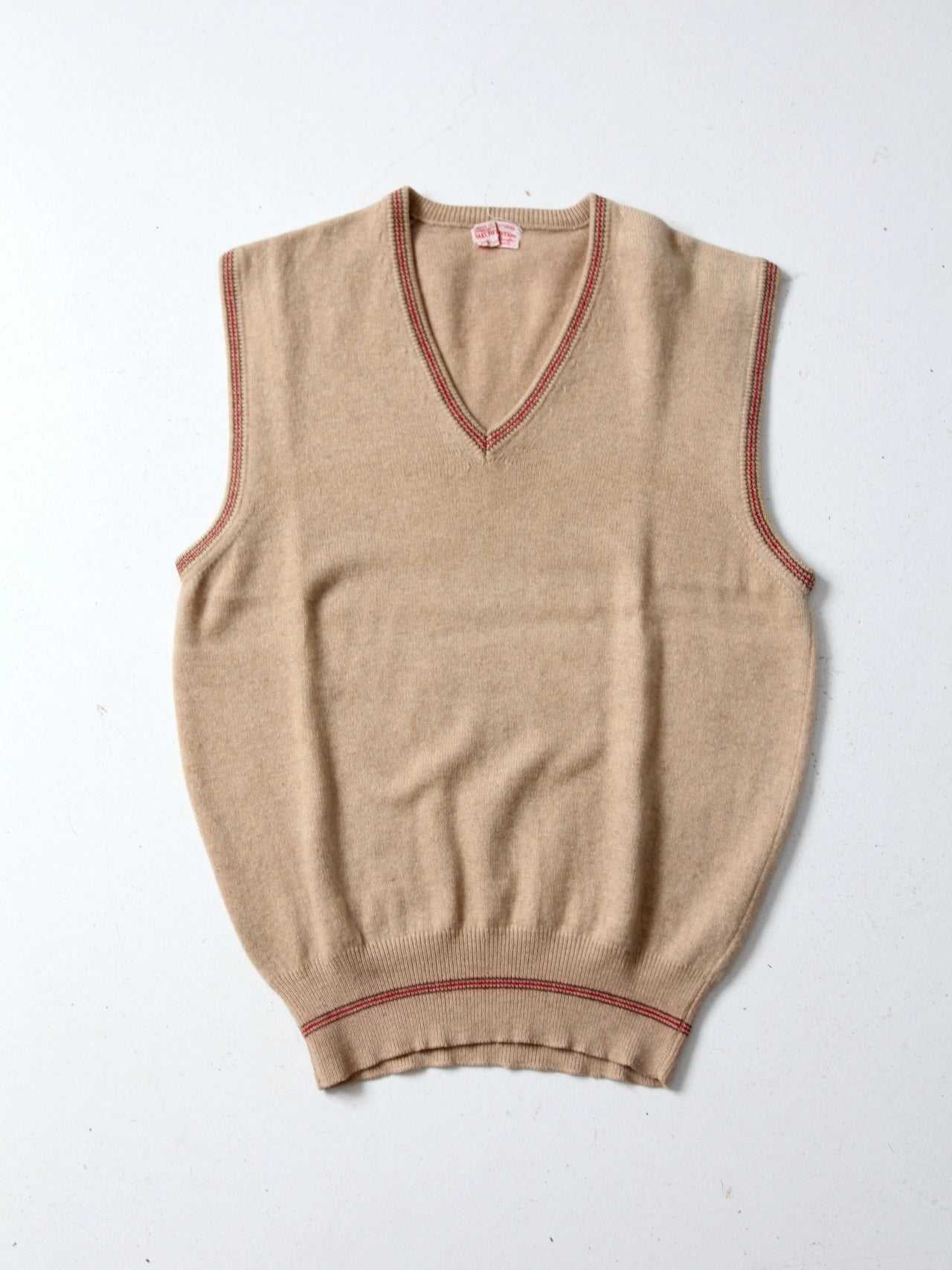 vintage Saks Fifth Avenue cashmere vest