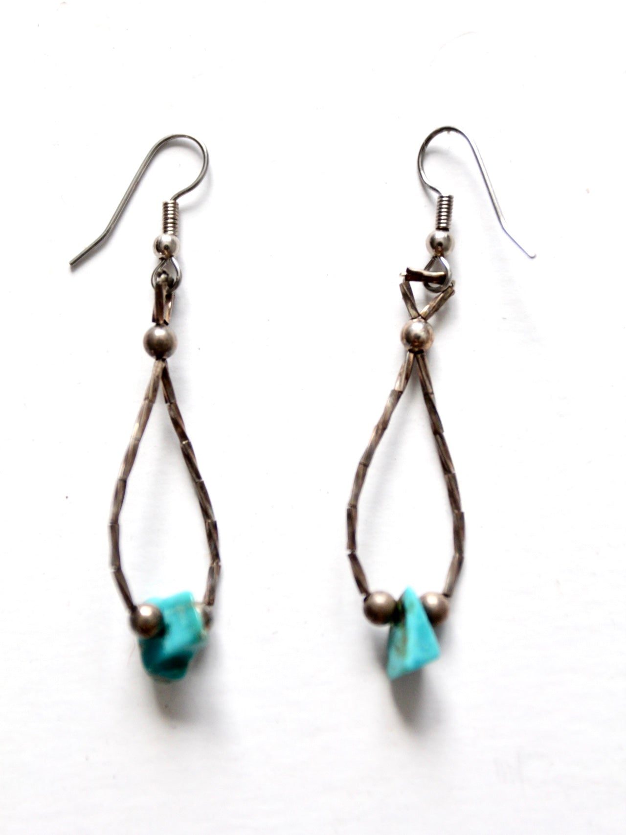 vintage turquoise drop earrings
