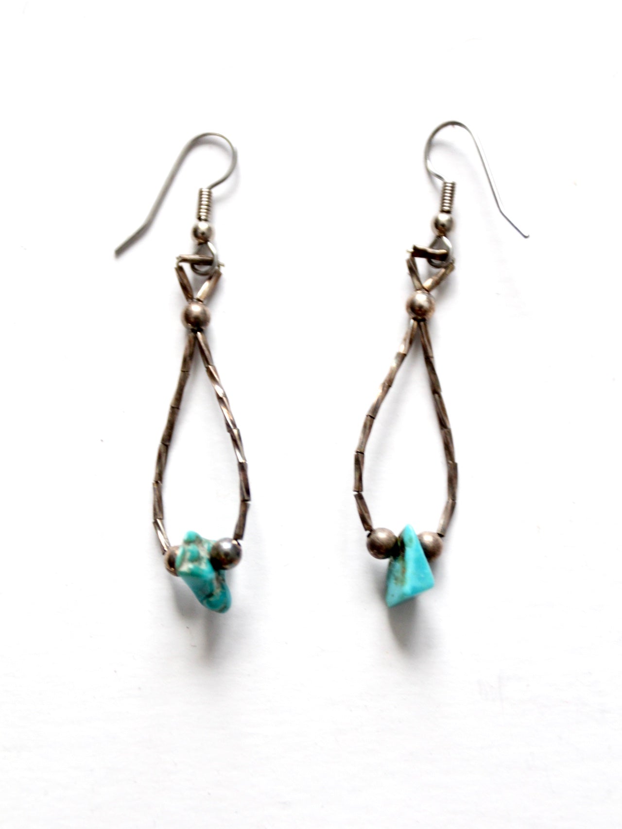 vintage turquoise drop earrings