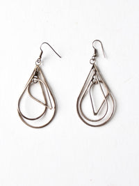 vintage teardrop drop earrings