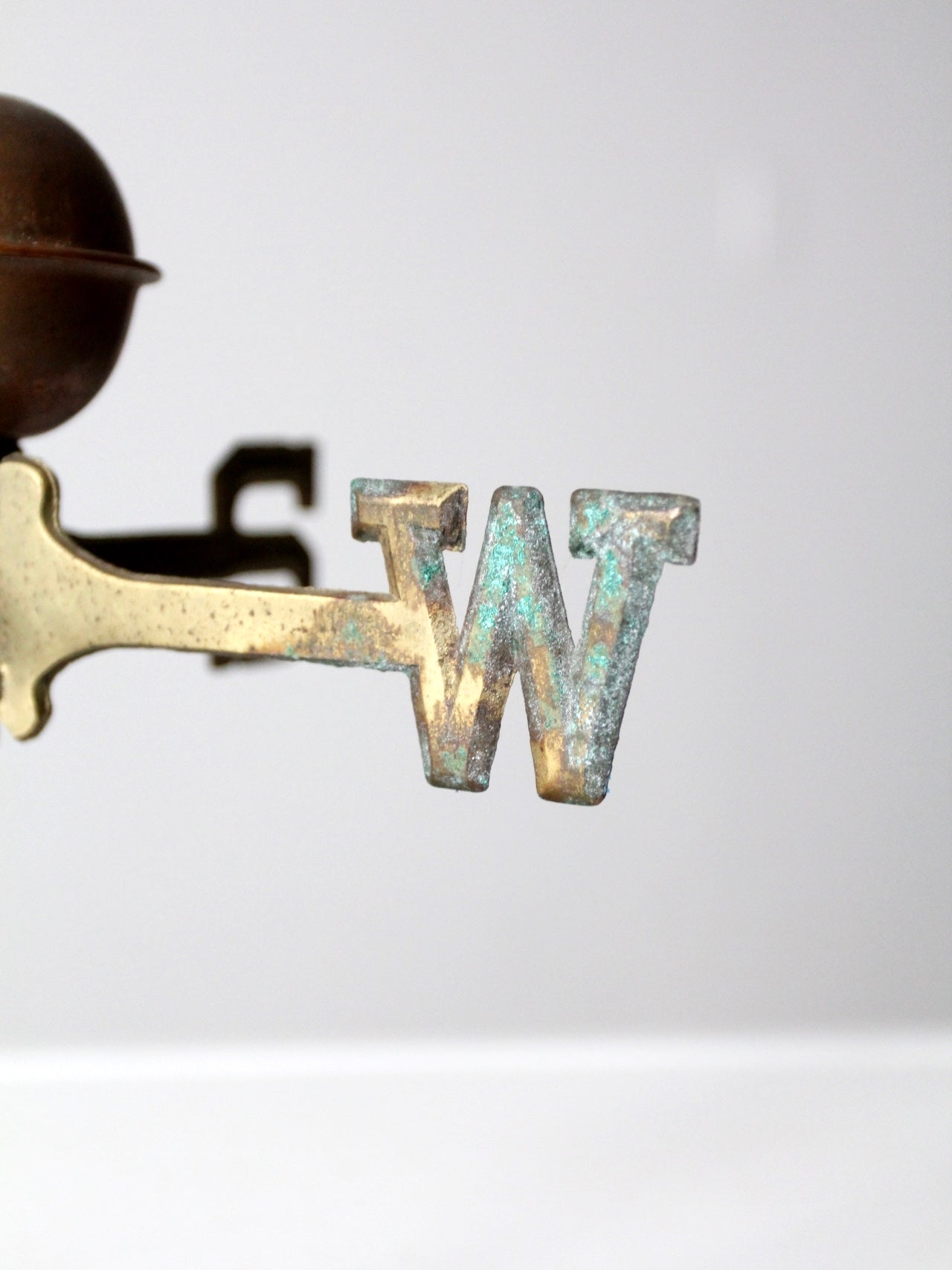 vintage copper fish weathervane