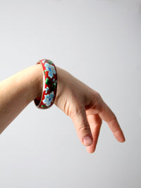 vintage cloisonné bangle