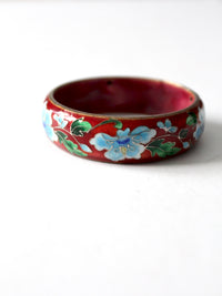 vintage cloisonné bangle