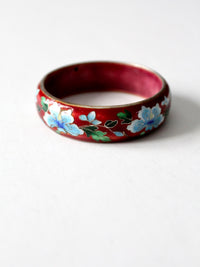 vintage cloisonné bangle