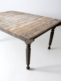 antique farmhouse table